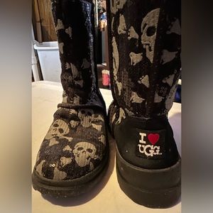 Skeleton UGG boots
